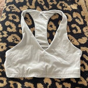 Alo Grey sports bra